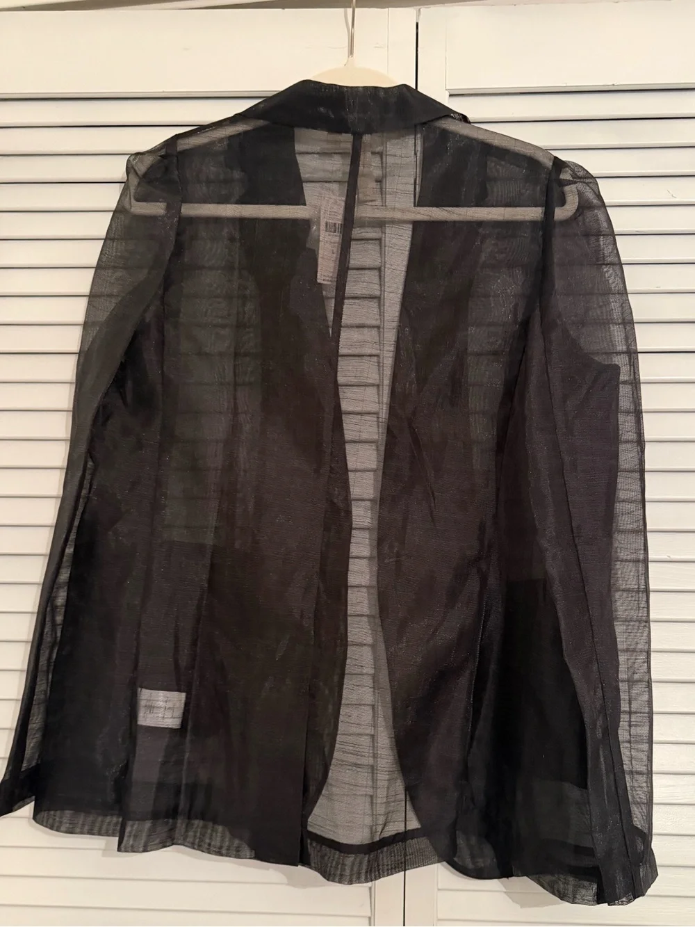 Anthropologie Dolan black sheer blazer - Picture 4 of 5